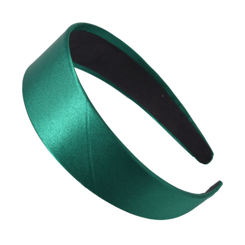 Wholesale Wide Brim Satin Headband Fabric
